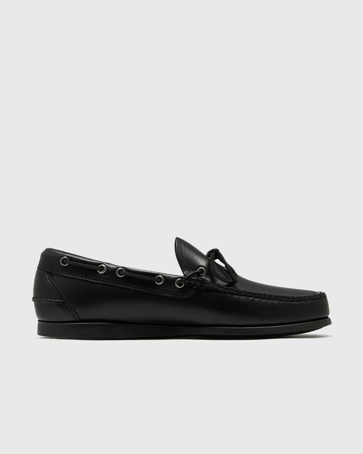 G H Bass CAMP MOC Decker Soft Black Mens Casual Shoe