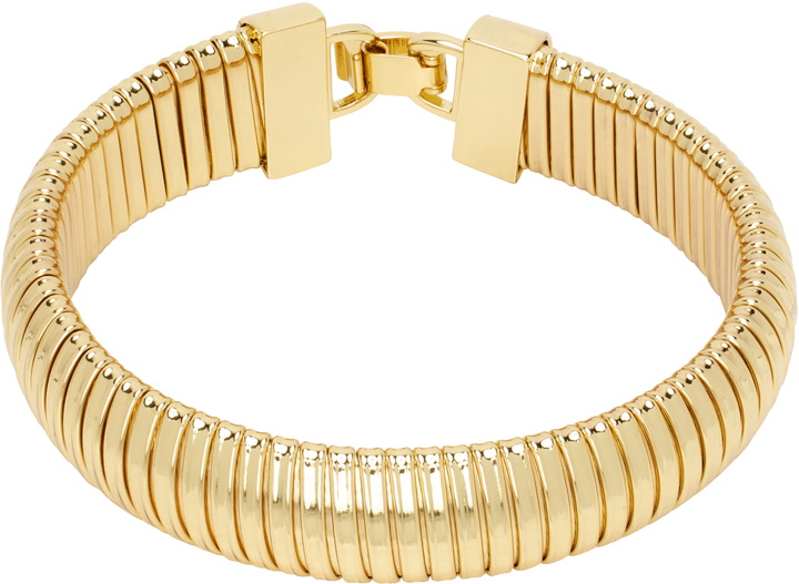 Photo: ANINE BING Gold Coil Chain Bracelet