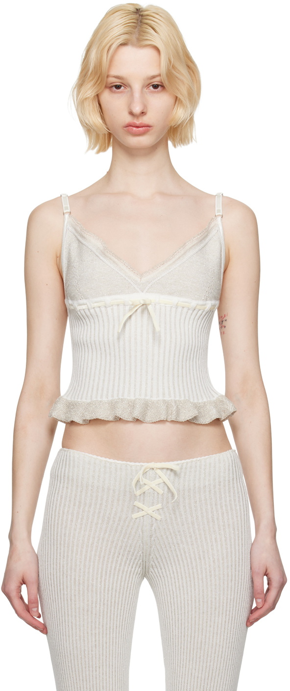 Cormio Gray Sarah Tank Top