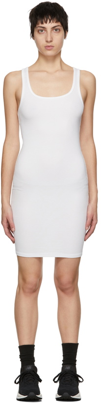 Photo: LACAUSA White Mika Slip Dress