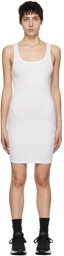 LACAUSA White Mika Slip Dress