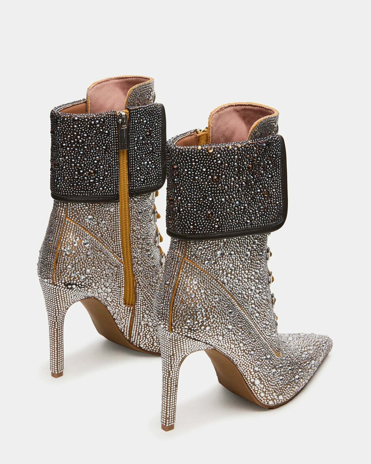 Steve Madden Morals-R Booties in Silver