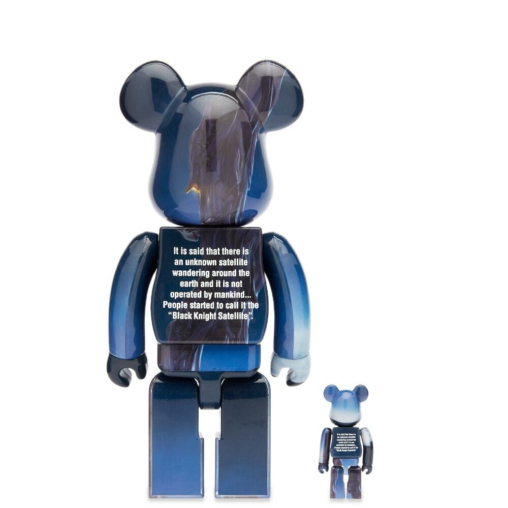 Medicom Black Knight Satellite Be@rbrick in Multi 100%/400% Medicom