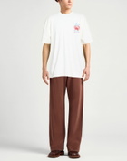 Msgm Mens T-shirt in White
