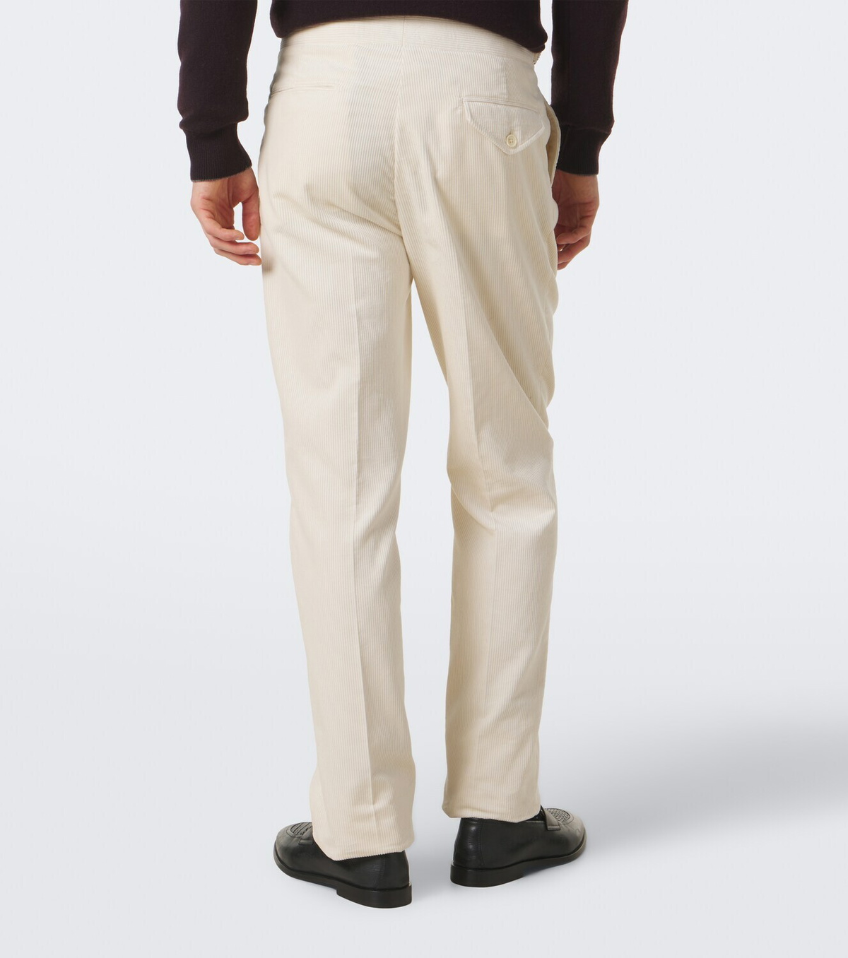Ralph Lauren Purple Label Byron cotton corduroy straight pants