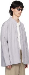 Karmuel Young Gray Molded Shirt