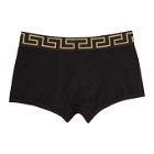 Versace Underwear Two-Pack Black Medusa Boxer Briefs
