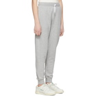 Maison Kitsune Grey Tricolor Fox Patch Classic Jog Lounge Pants