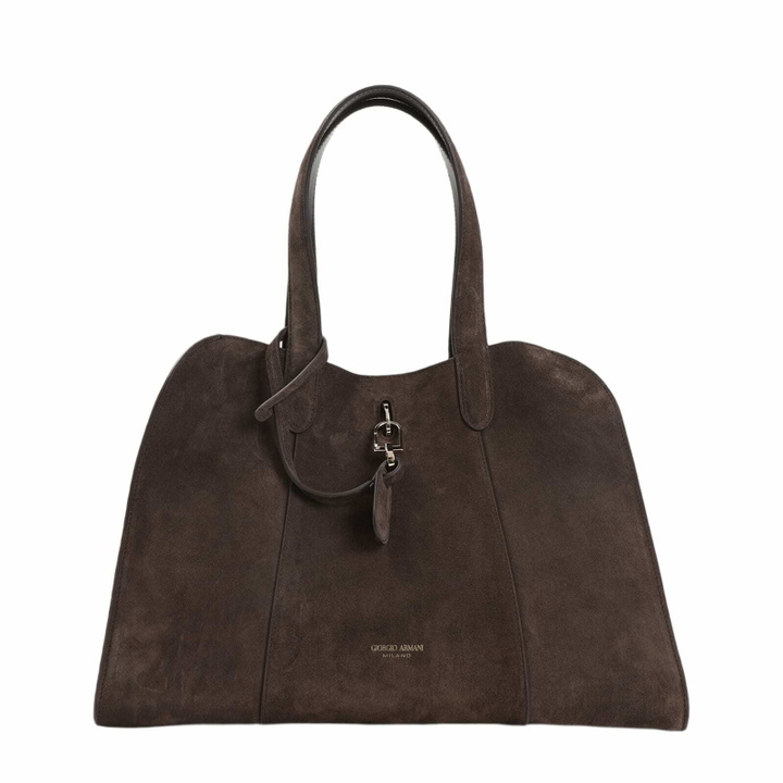 Photo: Giorgio Armani Suede Calf Leather Handbag