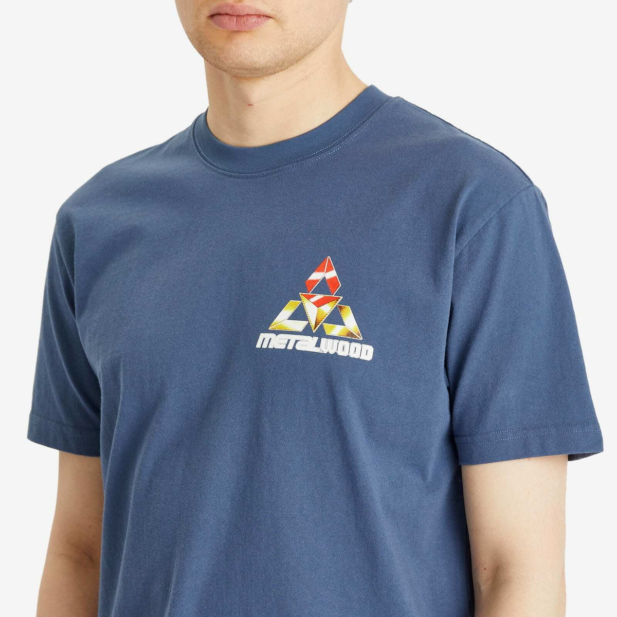 Metalwood Studio Men's Tri-Metal T-Shirt in Midnight