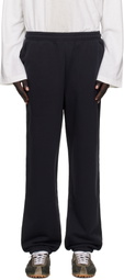 Acne Studios Black Cotton Sweatpants