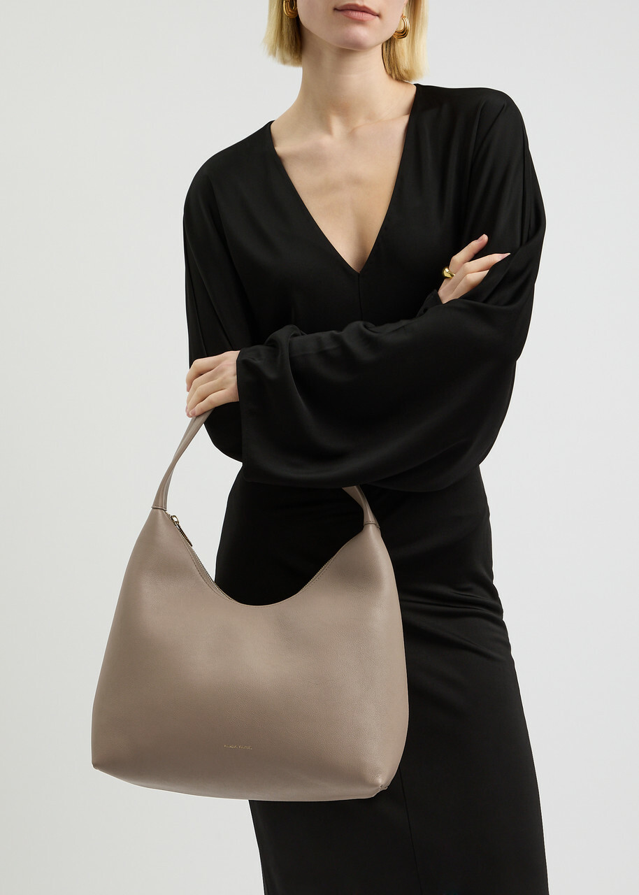 Mansur Gavriel Candy Hobo Leather Shoulder bag - Grey - One Size