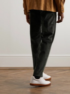 Paul Smith - Tapered Cotton-Blend Corduroy Trousers - Brown