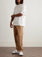 Carhartt WIP - Nash Straight-Leg Panelled Cotton-Canvas Trousers - Brown