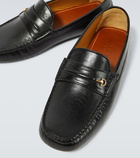 Gucci Half Horsebit leather driving shoes