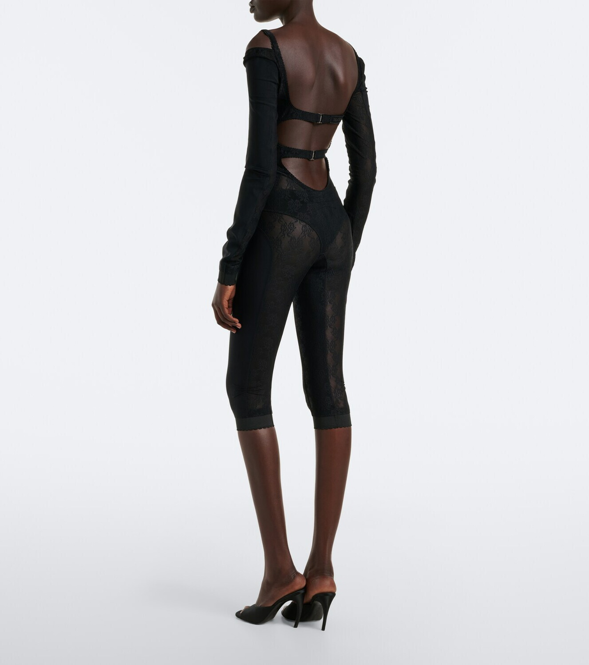 The Attico Lace jumpsuit