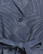 Alessia Santi Womens Blazer in Blue