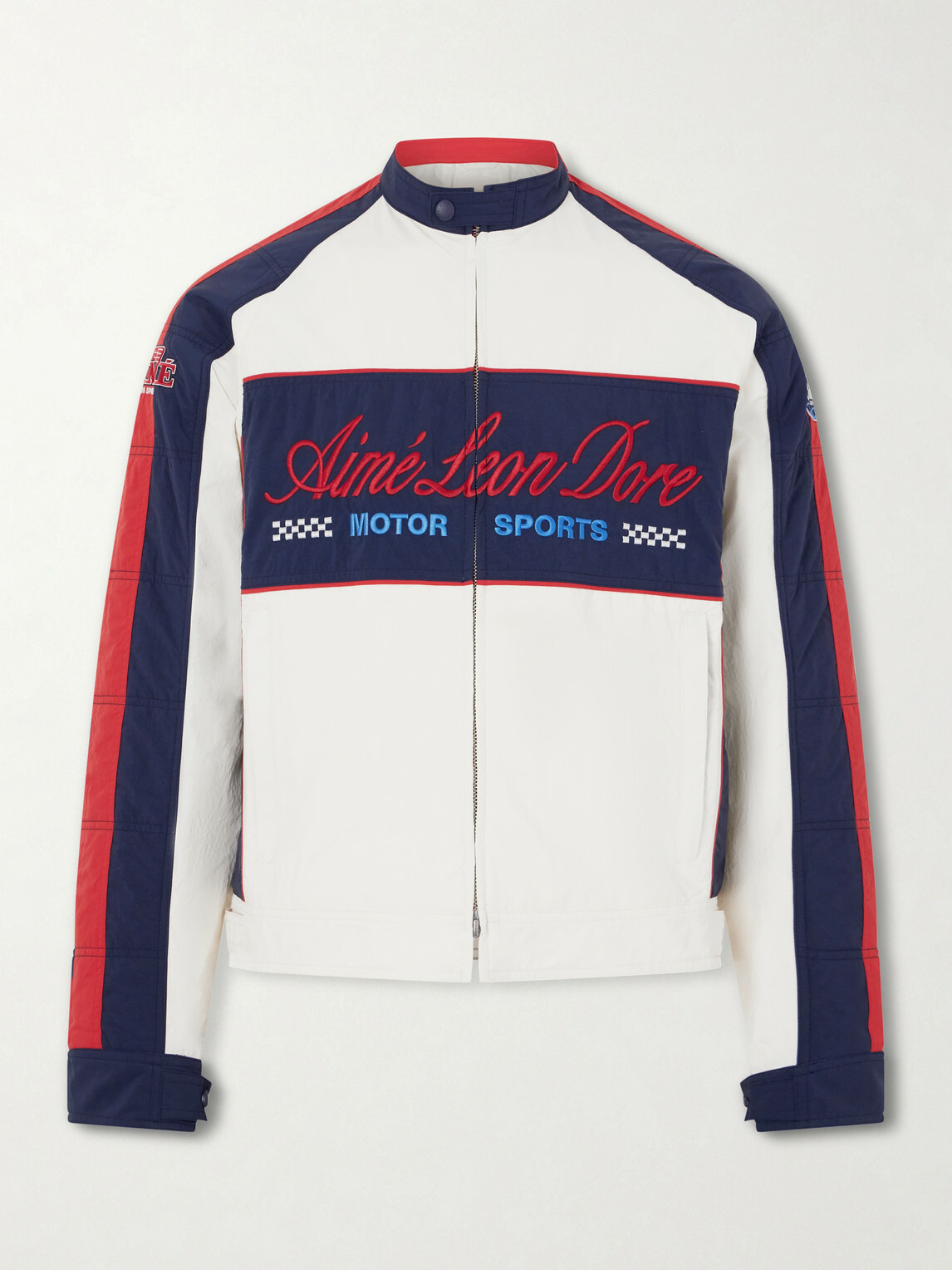 Aimé Leon Dore - Logo-Embroidered Shell Lightweight Jacket - White