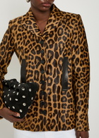 Khaite Saraphina Leopard Calf-hair Jacket