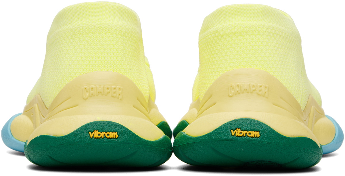 HOMME PLISSÉ ISSEY MIYAKE Yellow CAMPER Edition Karst Finch Sneakers