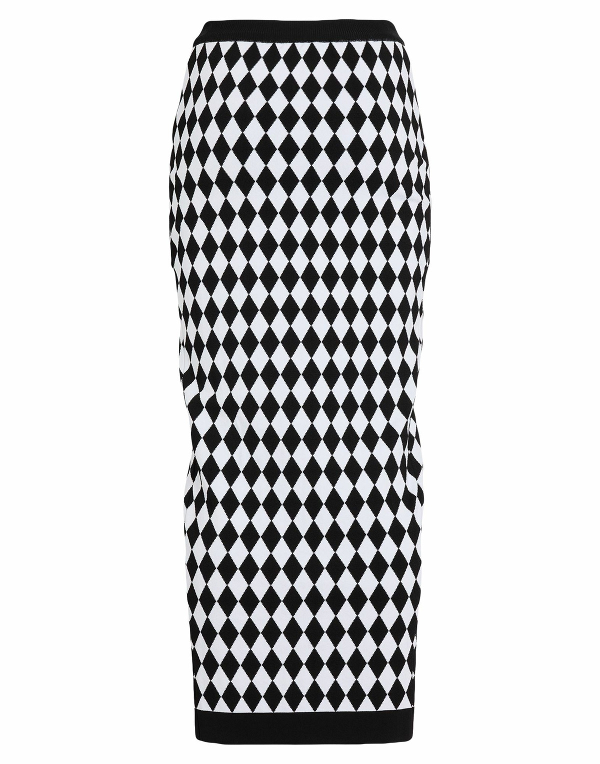Balmain Womens Midi skirt in Black