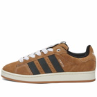 Adidas Men's YNuK Campus 00s Sneakers in Brown Desert/Core Black