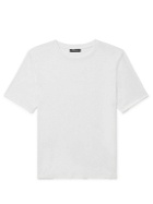 Frescobol Carioca - Dinis Lyocell, Cotton and Linen-Blend Jersey T-Shirt - White