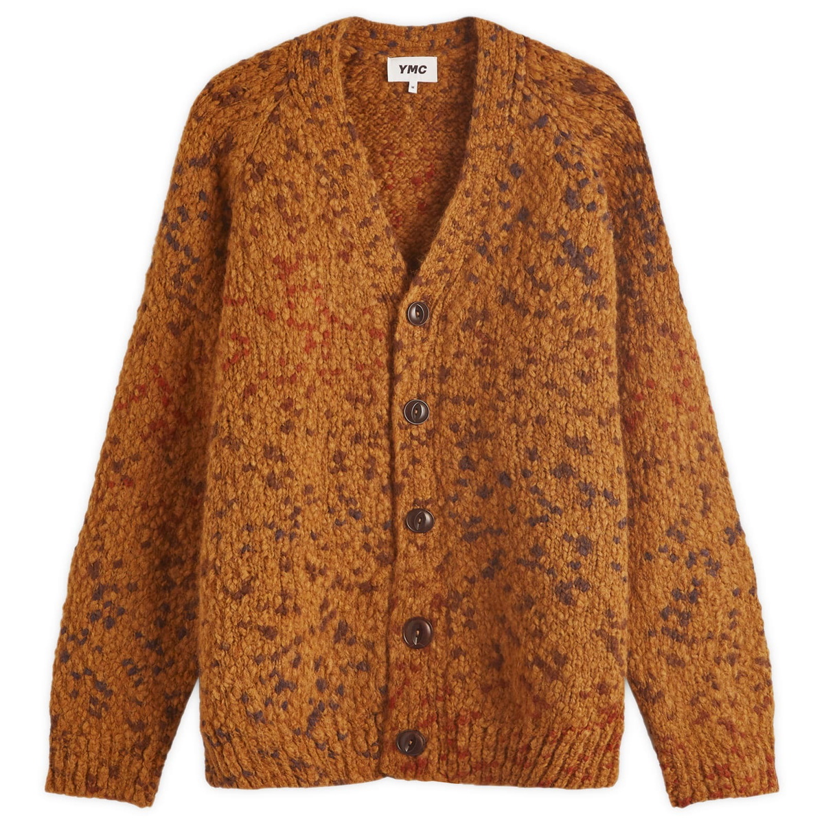 YMC Men's Kurt Cardigan in Tan