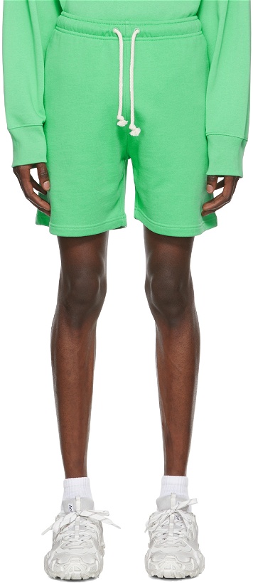 Photo: Acne Studios Green Cotton Shorts