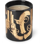 Fornasetti - Pistole Nero scented candle, 300g - Black