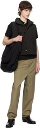 LEMAIRE Brown Wadded Vest