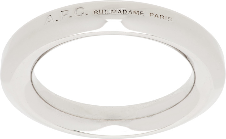 Photo: A.P.C. Silver Angle Ring