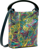Dries Van Noten Multicolor Crisp Floral Bag