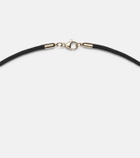 Stone and Strand Festival Vibes 14kt gold choker with tourmaline