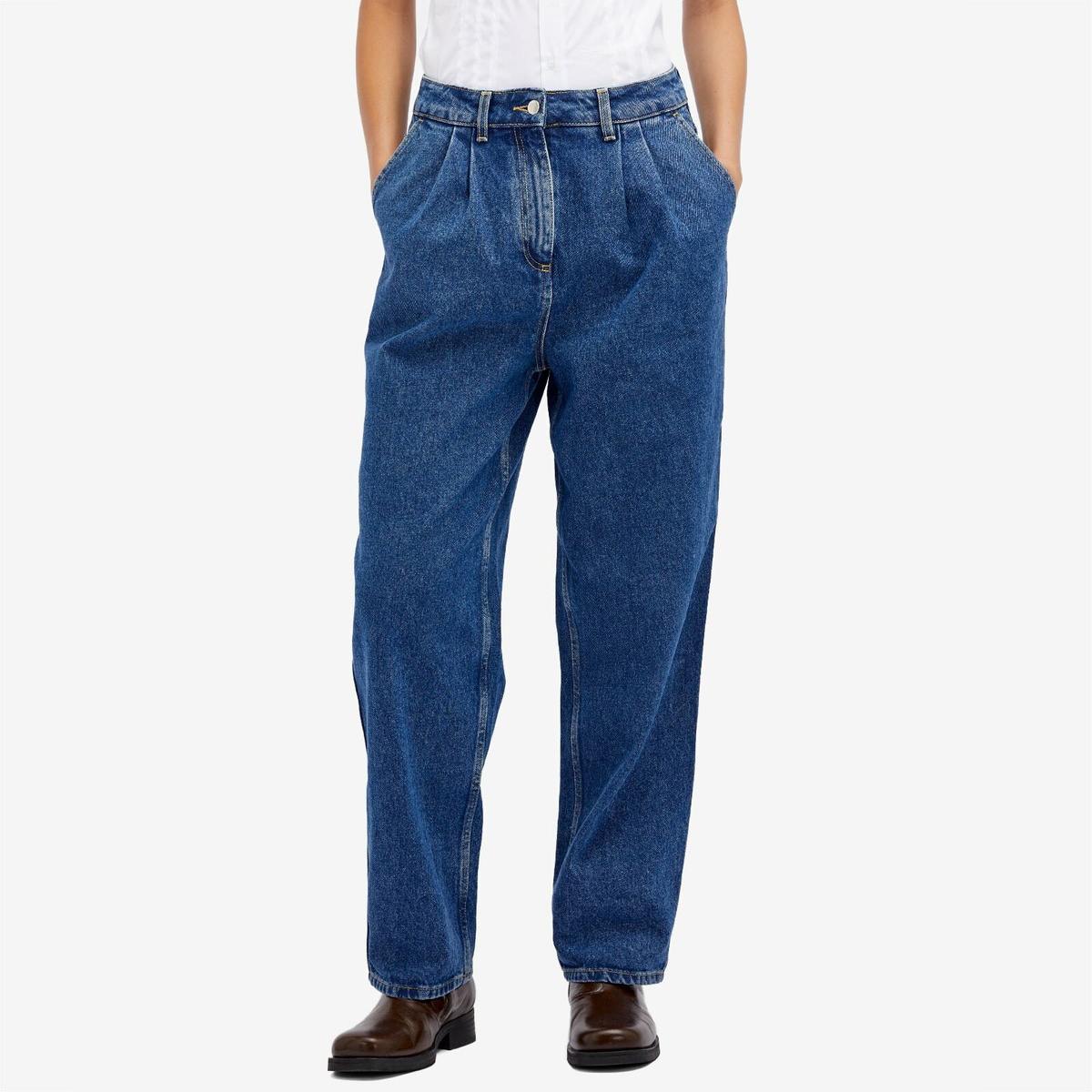 Saks Potts Women's Shake Jeans in Indigo Blue