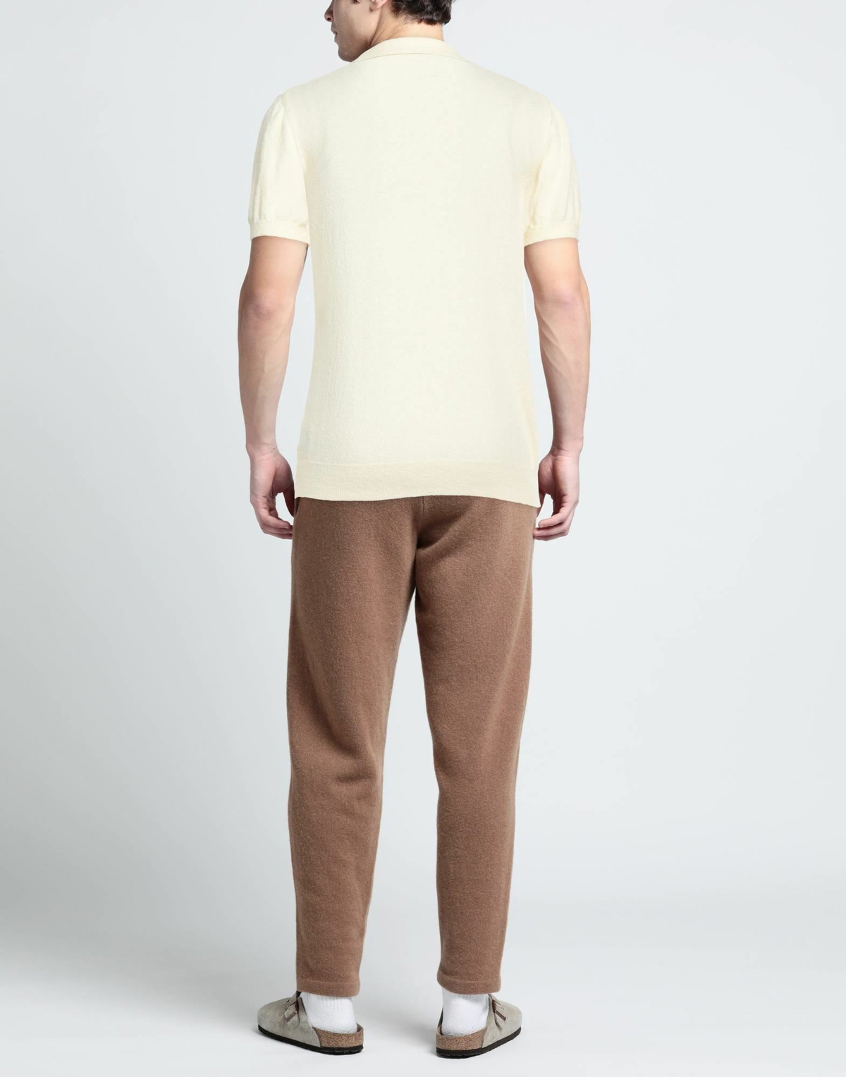 Drumohr Mens Polo shirt Cream