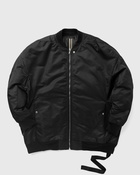 Rick Owens Drkshdw Woven Padded Bomber   Jumbo Flight Black - Mens - Bomber Jackets