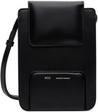 AMI Alexandre Mattiussi Black Vertical Pouch