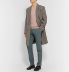 Lemaire - Mélange Virgin Wool-Blend Double-Breasted Overcoat - Gray