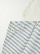Alex Mill - Mill Striped Cotton-Seersucker Blazer - Blue