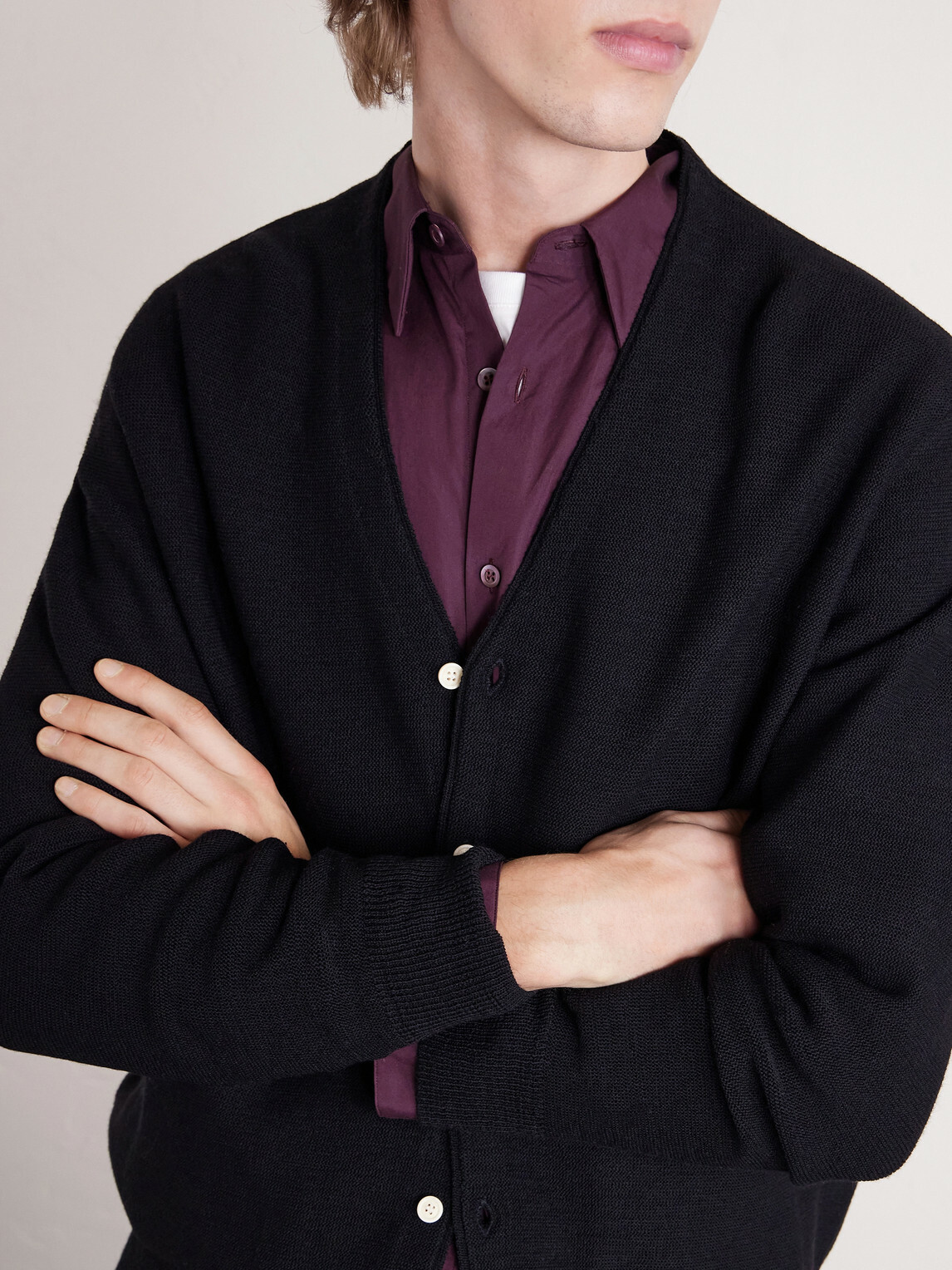 トップス visvim 2026AW SELMER CARDIGAN BLACK Visvim - Selmer Wool Cardigan - Black Visvim