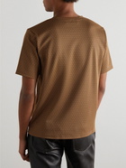 Séfr - Recycled Stretch-Jersey T-Shirt - Brown