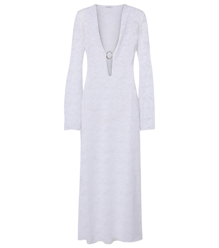 Photo: Oséree Bridal lace beach cover-up