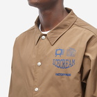 ICECREAM Men's Broadcast Coach Jacket in Brown