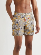 ORLEBAR BROWN - Standard Mid-Length Printed Swim Shorts - Gold