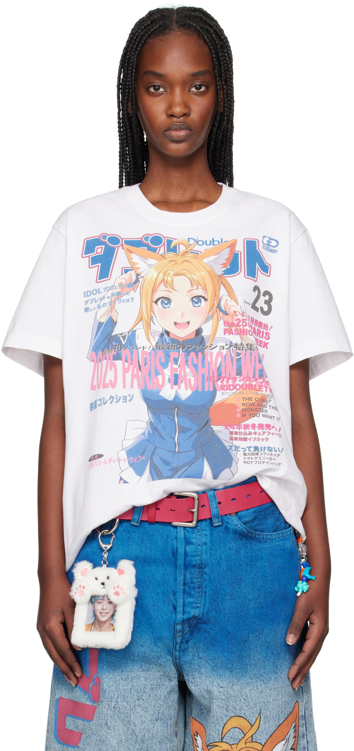 doublet Off-White Anime Print T-shirt Doublet