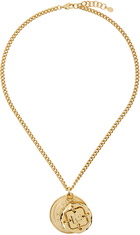 Paco Rabanne Gold Curb Chain Necklace