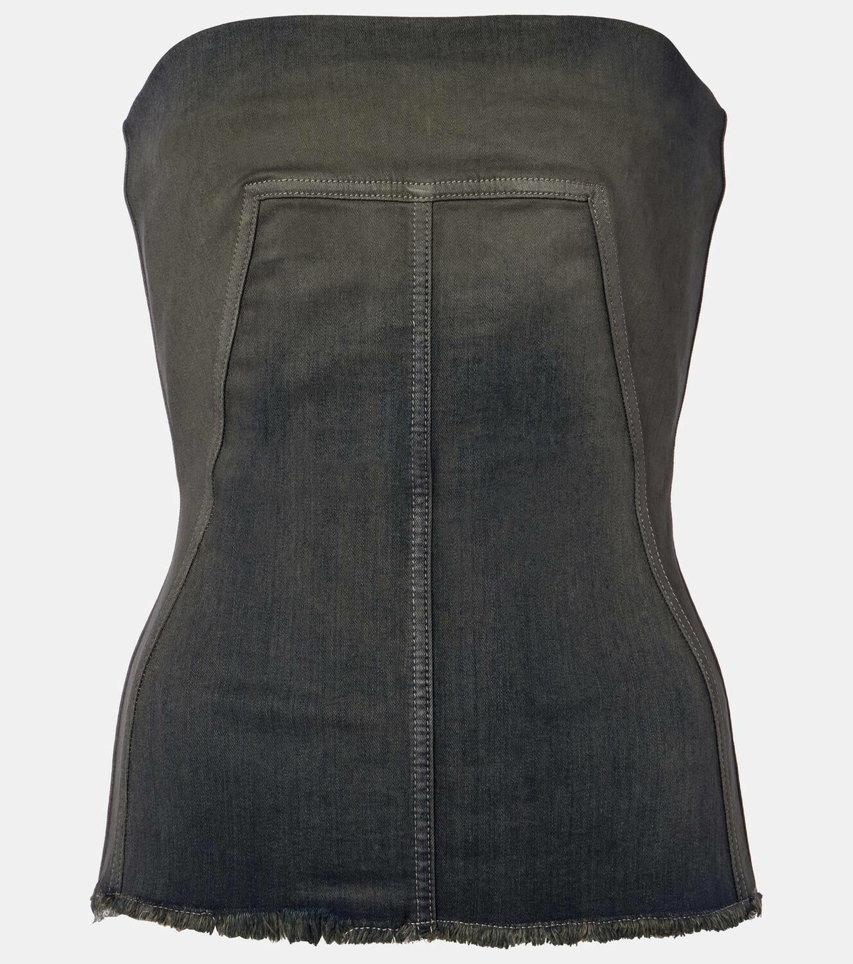 Rick Owens Denim corset