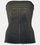 Rick Owens Denim corset