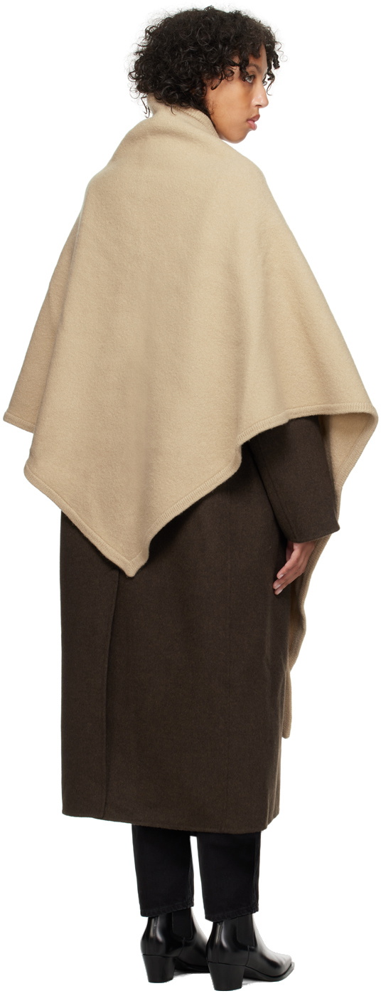TOTEME Beige Maxi Scarf Toteme